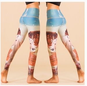 Teeki Unicorn Wrangler Yoga Leggings